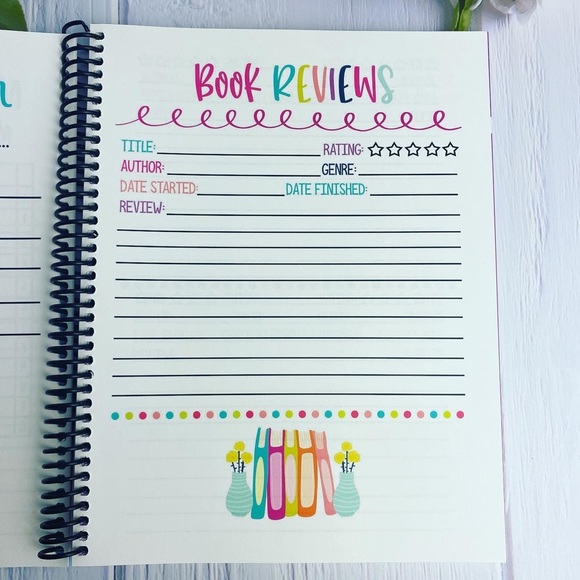 SOLD: A Unique Planner Just For Book Lovers, Undated Calendar, Book Reviews - Picture 13 of 16